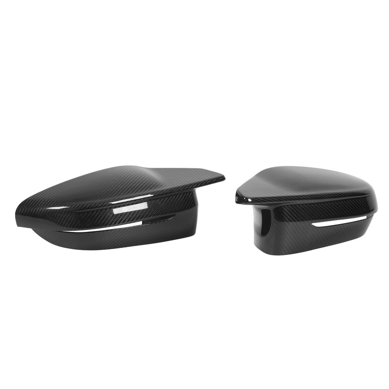 Carbon Fiber Side Door Mirror Covers Rearview Mirror Caps for