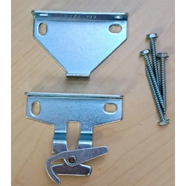 Rollease Installation Brackets for R Series and Skyline Clutch. Roller Shades (Zinc R16, 1.5" Projection)