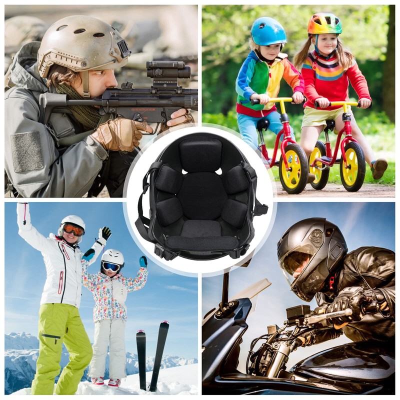 AOUTACC Universal Airsoft Helmet Padding,Helmet Replacement Foam Padding Kits Set,Helmet