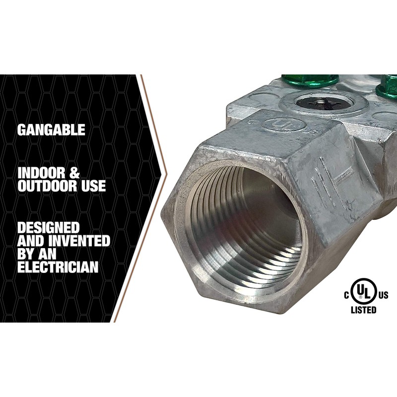 Southwire MEIBB 1/2 in. Inline Intersystem Bonding Bridge Connector