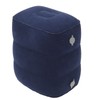 Inflatable Foot Rest Double Valve Blue PVC Flocking Washable Inflatable