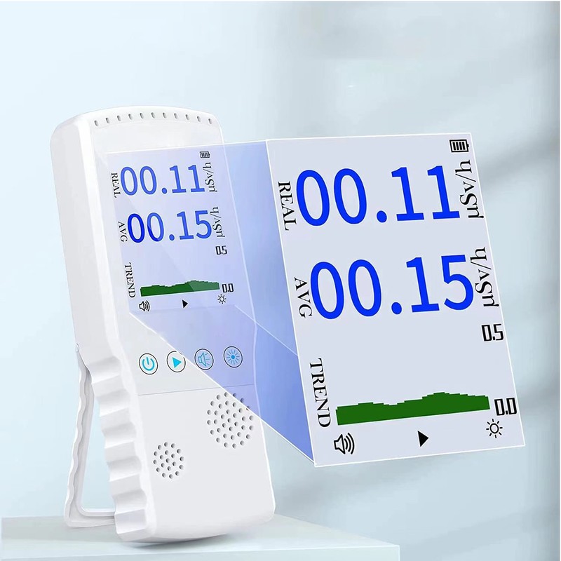 Geiger Counter Nuclear Radiation Detector USB Charging Handheld Beta Gamma