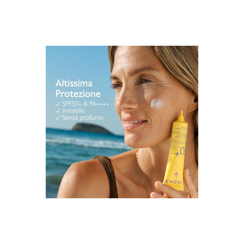 Caudalie Fluid muy alta protección SPF50+ 40 ml | Vegano