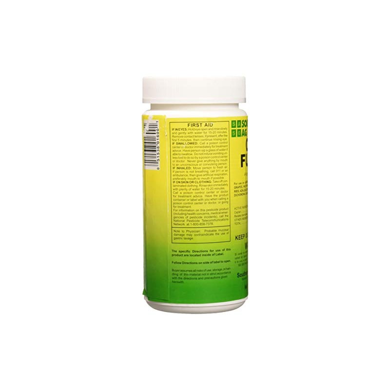 Southern Ag - 01600 - Captan Fungicide - 8oz, White