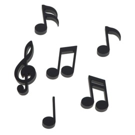 Gadget Master Music Notes Fridge Magnets Set of 6