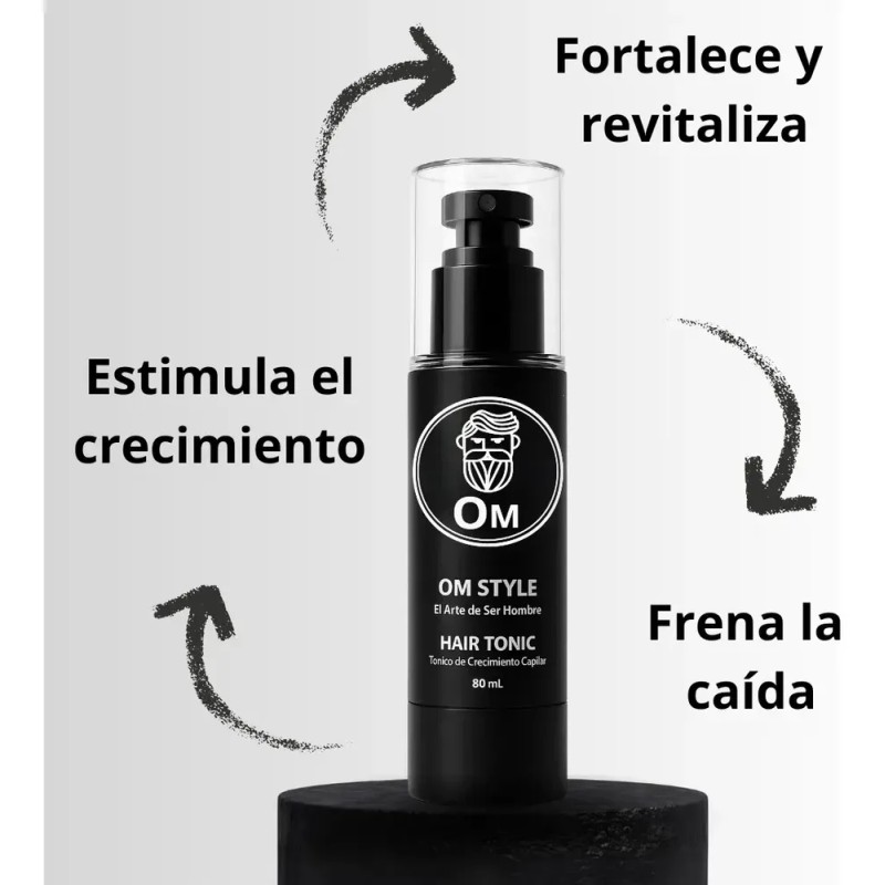 Om Style - Kit Crecimiento Capilar + Anticaída 2 Hair