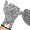 YENVINE Cut Resistant Gloves, Work Gloves,Digital High Performance Level 5