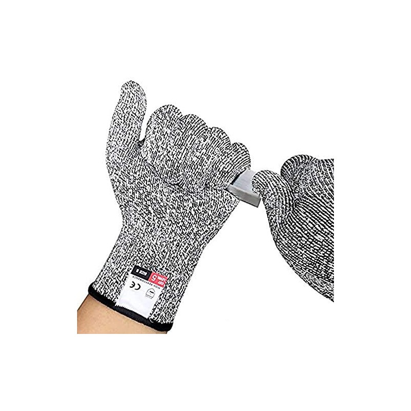 YENVINE Cut Resistant Gloves, Work Gloves,Digital High Performance Level 5