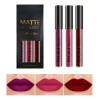 Kit Lápiz Labial Líquido Mate De Larga Impermeabl Y Duración