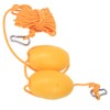 Kayak Boat Leash Rope with Buoy Floating Ball Stainless Steel