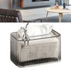 Gsycle Decorative Tissue Box Holder, Clear Tissue Dispenser Box Tissue