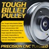 2 Pack Solid Steel Billet Idler Pulley w/Bigger Replaceable Bearing
