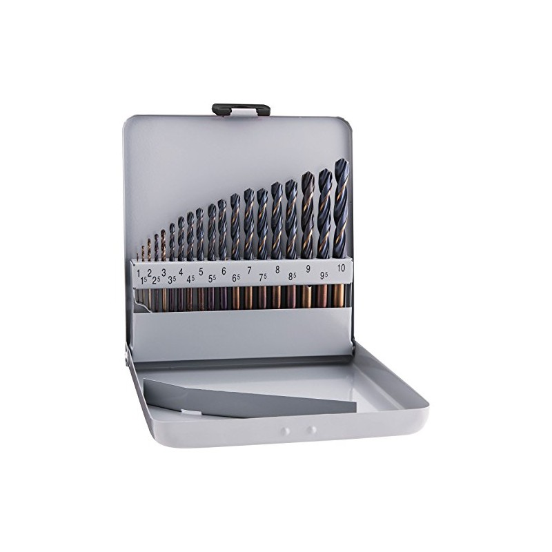 Alpen 810311100 Drill Bit Case Sprint Master KM, Grey, 1-10