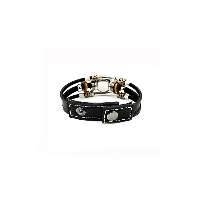 Cioaqpyirow Satanic Baphomet Inverted Pentagram Bangle Gothic Bracelet Goat Bangle