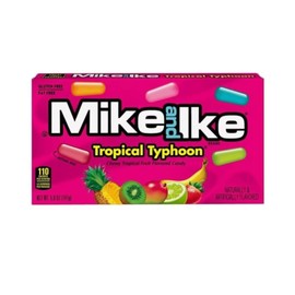 Generic Candy Assortment Mike And Ike, Chewy Fruit Candy - 4 Flavors, Sour Watermelon, Tropical Typhoon, Original Fruits, Berry Blast - 4 Each Flavor, 0.78 Oz, 16 Pack - Candy For All Ocassion