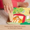 Fisher-Price Juguete para Bebés Tablero Animalitos de Madera para bebés