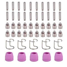 AG60HF-050, 40-60 Amp 50 Pcs Pilot Arc Plasma Cutter Consumables, Use for CUT-50HF & 60HF