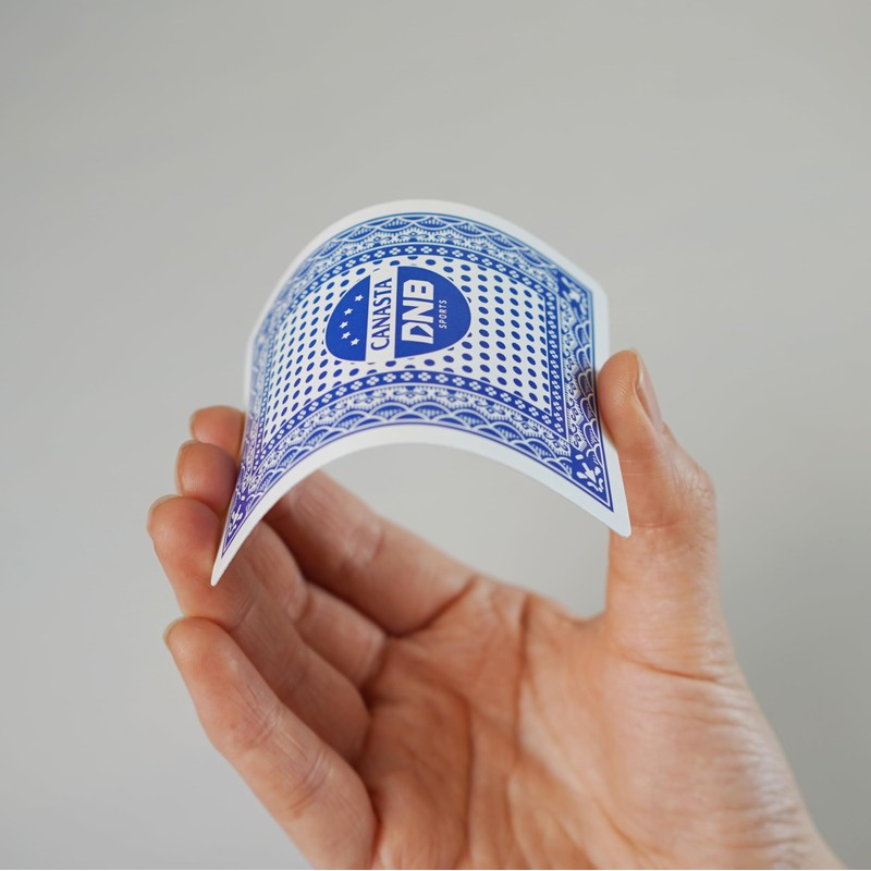 DNB 4 Deck Canasta Cards - 2 Decks Blue and