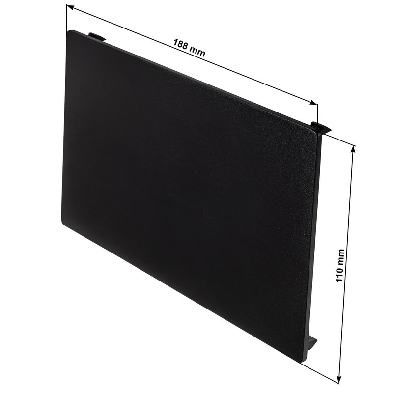 tomzz Audio 2400-038-1 Cover Blind Panel for Car Radio Double