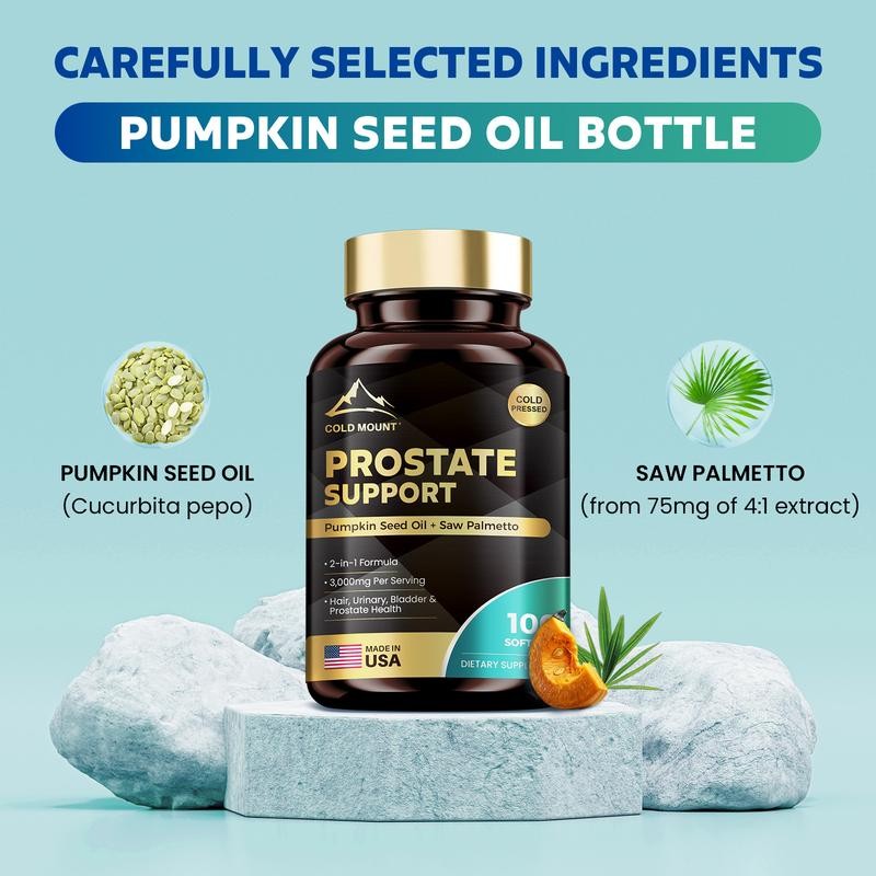 COLD MOUNT Prostate Support - Pumpkin Seed & Saw Palmetto