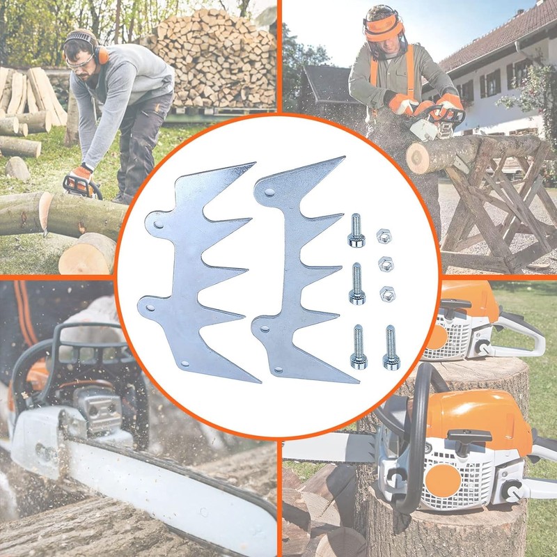 A Set of Inner Outside Felling Dog Spike for STIHL