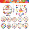 Happy Birthday Decorations Kids' Birthday Party Supplies 100pcs Happy Birthday