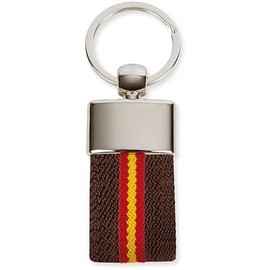 Llavero Bandera Española Llavero Hombre Mujer Bandera de España Coche Motocicleta Marrón Talla Única
