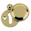 Carlisle Brass Victorian Standard Profile Keyhole CLOSED Covered Lock Swing