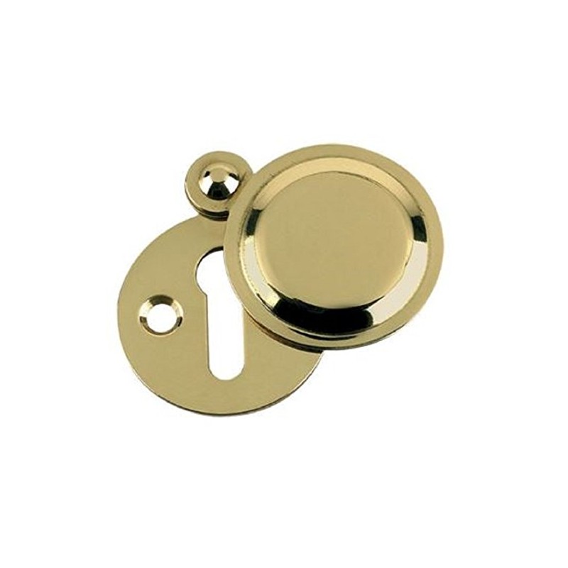 Carlisle Brass Victorian Standard Profile Keyhole CLOSED Covered Lock Swing