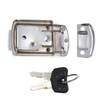 Minho Motorcycle Rear Trunk Lock in Iron Metal Material Anti‑Theft