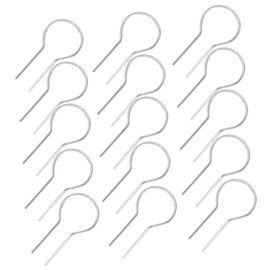 Hohopeti 100pcs Kiln Hanging Burn Needles for Firing Durable Pottery Tools Safe Material Heat Resistant Design for Crafting and Jewelry Making