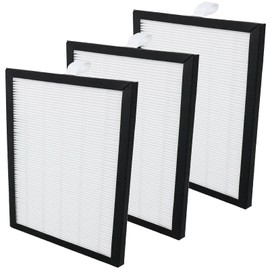Spares2go HEPA Filter compatible with Meaco Dehumidifier 12L 12LE Low Energy Platinum 3 x Filters
