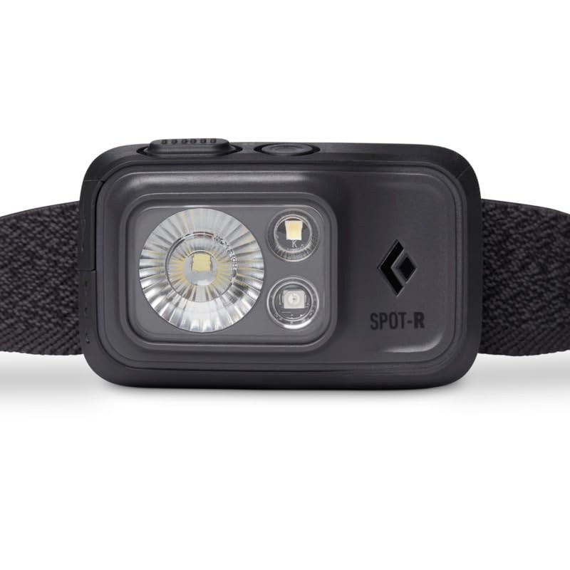 BLACK DIAMOND Spot 400-R Rechargeable LED Headlamp, Waterproof and Dimmable