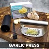 LURNODY Garlic Press Stainless Steel 2024 Smash Garlic Kitchen Tools