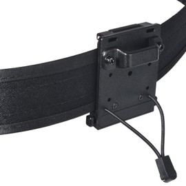 HYS Heavy-Duty Scanner Radio w/Belt Clip Holder for Duty Belts, Vests, Taser, Holsters, Mag Pouches, Backpacks (Nylon&Leather), for Uniden Cobra Two-Way Radios, Baofeng Motorola Amature Radio