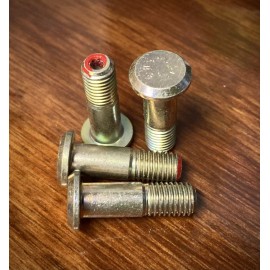 H (4) Titanium 1/4"-28 x .825” Hi-Lok Aerospace Pin Bolt HL512-8 6Al4V 7/16" grip