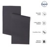 Encasa Table Runner for 4 Seat Dining Rooms, Solid Grey,
