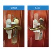 Snowharp Child Proof Door Lever Lock, Door Handle Lock, Durable