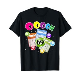 OOOOH Bingo Bingo Bingo 69 Winning Bingo Design T-Shirt