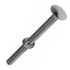 Direct Hardware Coach Carrier Cup Square Bolt M8 8 mm x 40 mm + Nut