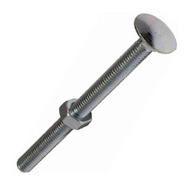 Direct Hardware Coach Carrier Cup Square Bolt M8 8 mm x 40 mm + Nut