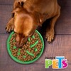 Fancy Pets Plato de Alimentación Lenta para Perros y Gatos,