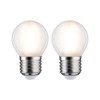 Paulmann Pack of 2 LED Drops, Diameter 45 mm, 5