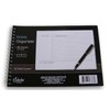 iQ Notes Organizer Tablet - Spiral Bound - 80 Sheets