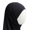 Yaqeen Girls instant headscarf hijab plain al Amira, readymade pull