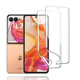 KoasVonson Screen Protector for Motorola Razr 50 Ultra, Pack of 2 TPU Protective Film Soft HD Clear Flexible Transparent Hydrogel Film TPU Film