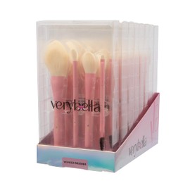 Very Bella Wonder Brushes – Set of 4 Kids’ Makeup Brushes – Soft & Safe Beauty Tools for Girls – Ideal for Dress-Up, Roleplay & Creative Makeup Fun – Perfect for Ages 6+