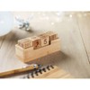 Perpetual Calendar Made of Bamboo Wood, Desk Calendar for Office