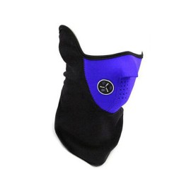 Unbranded Winter Ski Balaclava Cycling Bandana Breathable Face Mask Motorcycle Neck Gaiter - Blue