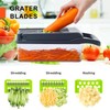Vegetable Chopper 16 in1 Onion Chopper with Container, Pro Food